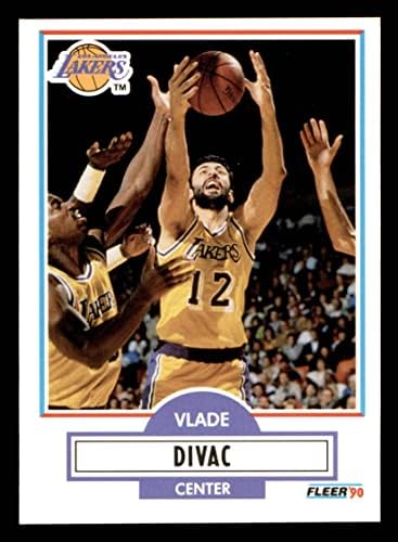 1990 Fleer 91 Vlade Divac Los Angeles Lakers NM/MT Lakers