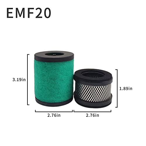 AVCRAY EMF20 Oil Filtru cu ulei de ulei Filtru de ulei Element de filtru de ceață și grup de elemente de miros utilizat pentru