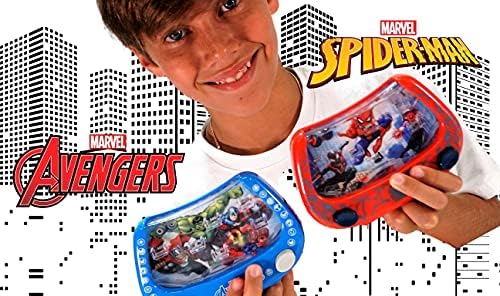 Marvel clasic Avengers Handheld joc de apă & amp; Stiluri Spiderman. Apă Inel Arcade Jucărie Doar Adăugați Apă. Stres Relief Fidget jucărie pentru copii și adulți. Joc jucărie BC-6901-2s