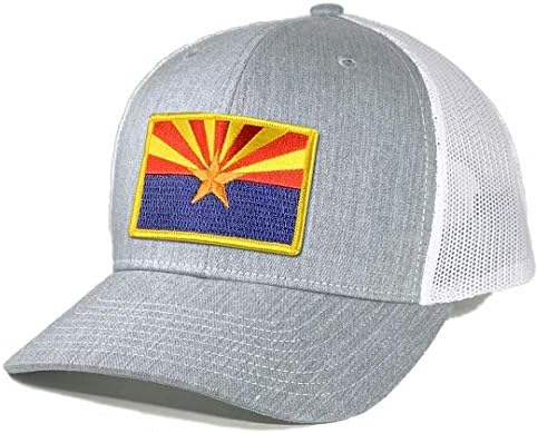 Homeland tees Men's Arizona Flag Patch Trucker Bat