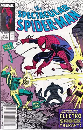 Spectaculos Spider-Man, The 157 FN; Marvel carte de benzi desenate | Electro