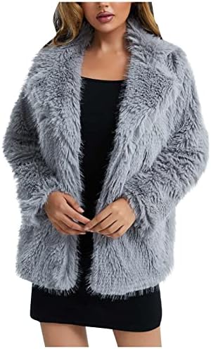 Cokuera pentru femei pentru feminin cardigan cardigan iarnă cald cu mânecă lungă fleece cu fermoar haina estetică geacă de
