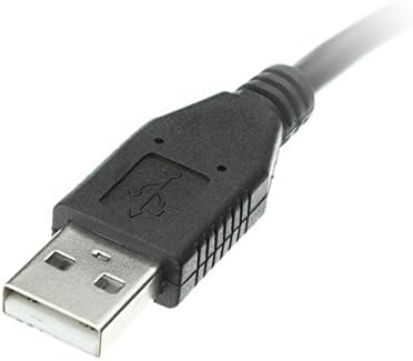 ACL 1 picioare USB 2.0 Un bărbat la B masculin imprimantă/cablu dispozitiv, negru, 2 pachet