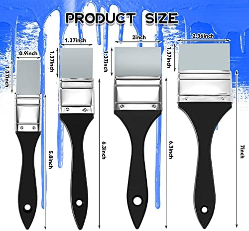 4 piese Set de Pensule din silicon Color Shapers perii din silicon pentru perii de vopsire cu rășină pensulă din silicon plat