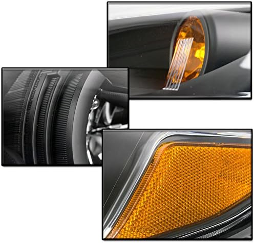 ZMAUTOPARTS pentru 2010-2012 Subaru Legacy / Outback înlocuire Negru proiector faruri Lămpi