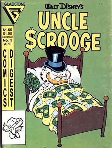 Unchiul Scrooge benzi desenate Digest 3 VF; Gladstone carte de benzi desenate
