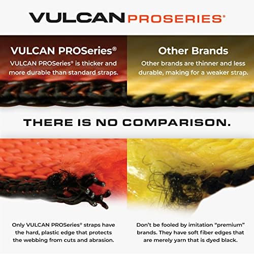 Cureaua de clichet Vulcan cu ancore în lanț - 2 inch x 27 picior - 2 pachet - proserii - 3.600 de lire sterline de lucru sigur