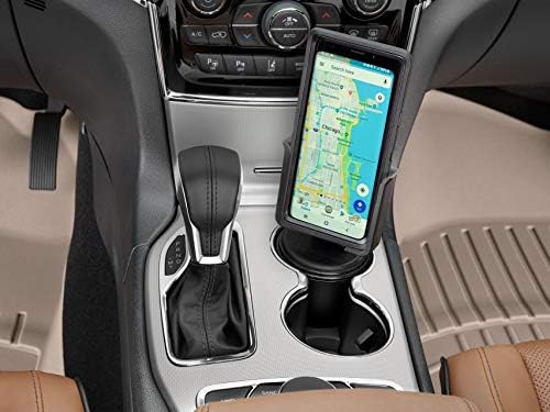 WeatherTech CupFone XL, Suport universal pentru pahare pentru Mașină, suport pentru telefon pentru automobile cu butoane din