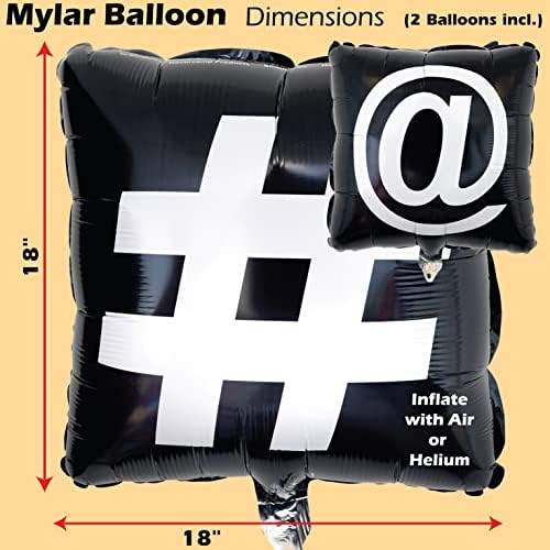 Bonanza baloanelor de socializare a lui Havercamp! 16 baloane inspirate de social media. Umpleți aerul cu distracție și petrecerea