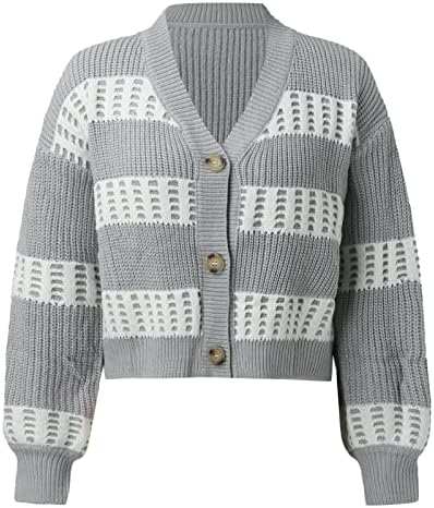 Paltoane pentru femei înalte pentru femei deschise frontale tricotate cu mânecă lungă buton cu mânecă lungă în jos, cu haina scurtă de cardigan