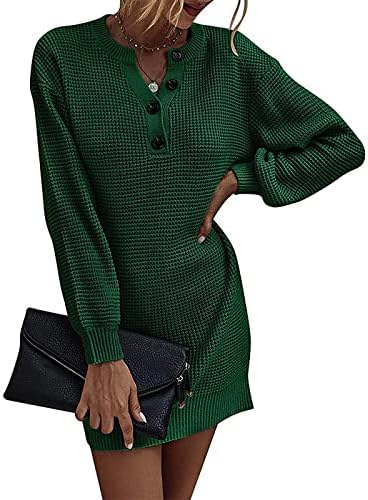 Show de modă casual pentru femei, subțire solidă cu mânecă lungă cu mânecă lungă, pulover tricotat