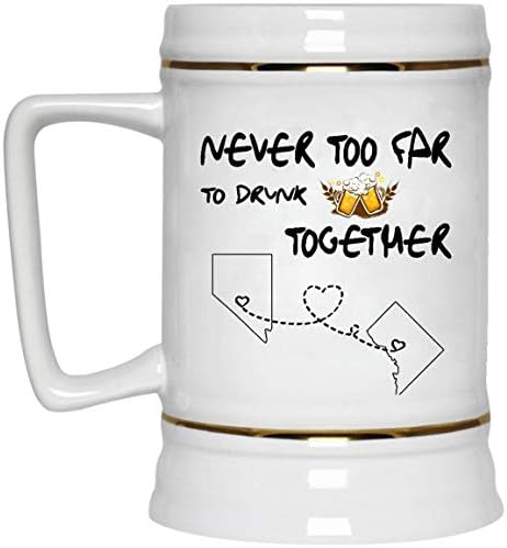 Distanță Distanță State Nevada District din Columbia Niciodată nu prea departe pentru a bea vin de bere împreună - tata și
