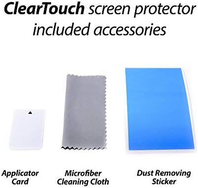 Protector de ecran Boxwave compatibil cu prestigio Roadrunner 370GPS - Cleartouch Crystal, HD Film Skin - Scuturi de la zgârieturi