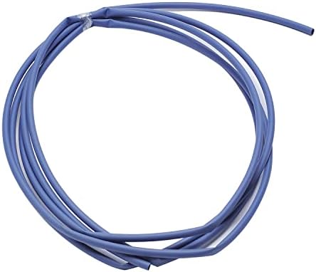 1pcs tub de micșorare termic, 2: 1 cablu de sârmă electrică bettomshin transparent ≥600V și 248 ° F, 4mx6mm înveliș cu contractare