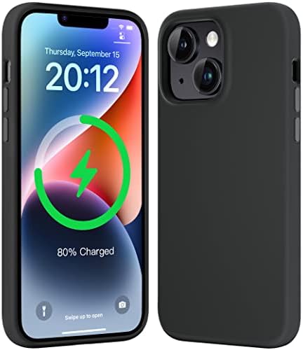 Mkeke Magnetic pentru iPhone 14 Plus Case [compatibilă pentru Magsafe] Silicon lichid Silicon Grad Grad Grad Cover de protecție
