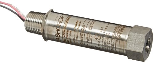 ASHCROFT Tip A2X 304 Carcasă din oțel inoxidabil Emițător de explozie/presiune de dovadă a flăcării, precizie de 0,5%, conexiune