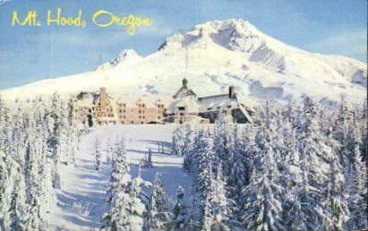 Mt Hood, carte poștală din Oregon