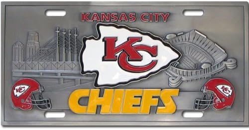 Siskiyou Sport Kansas City Chiefs NFL placă de colecție