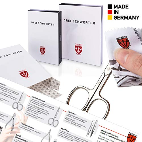 3 Swords Germania-marca de calitate 6 piese manichiura pedichiura grooming kit set pentru profesionale deget & amp; toe unghii