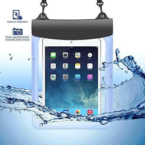 9,7-11 inci cu tabletă cu apă impermeabilă universală pungă uscată sub apă, pungă de transport cu suport pentru lance pentru iPad 10.9 10.2 9.7/ iPad Pro 11/ iPad Air 10.9 10.5/ Galaxy Tab A8/ A7/ S8/ S7/ S6 Lite
