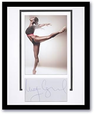 Misty Copeland autograf semnat balet personalizat încadrat 11x14 afișaj foto ACOA