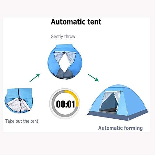 Zlxdp Marker TENT pentru camping cort automat de viteză cort de camping în aer liber 3-4 persoane de camping cort