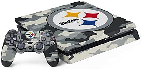 Skinit Decal Gaming Skin compatibil cu pachetul Slim Slim - licențiat oficial NFL Pittsburgh Steelers Camo Design
