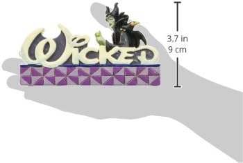 Tradiții Enesco Disney de Jim Shore Maleficent Wicked Figurine, 3,5 în