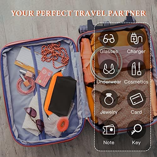 Wild & amp; Bold machiaj Bag Organizator fermoar Husă Travel Essentials depozitare Make Up Bag vacanta Travel Toiletry Bag pentru femei și fete Ziua Mamei cadou cosmetice Bag