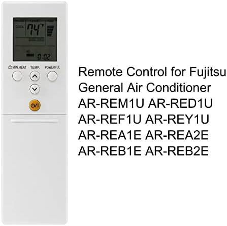 Chunghop AR-REM1U Înlocuiți telecomanda de aer condiționat pentru Fujitsu Aerul condiționat AR-RED1U AR-REG1U AR-REF1E AR-REA2E,