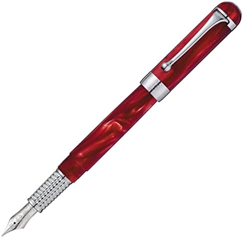Aurora H11-CRB Alpha Fountain Pen, B, Broad Point, Rosso Tip dublu, Import autentic