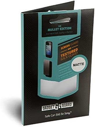 Gadget Guard iPhone5Matte Mullet -Matte Protector pentru iPhone 5 - Combo Pack - Retail Ambalaj - Clear/Matte