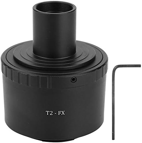 Inel adaptor microscop, inel adaptor metalic T2-FX pentru microscop cu montare T de 23,2 mm pentru camera de montare Fuji FX