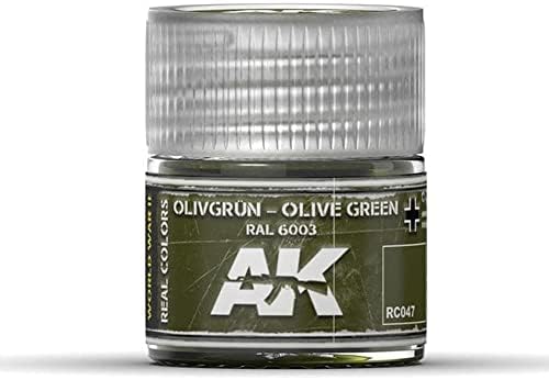 AK Real Colors RC047 Olivgrün-Olive Green RAL 6003