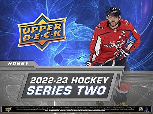 2022-23 Seria superioară a punții 2 Hockey Hobby cu 12 cutii