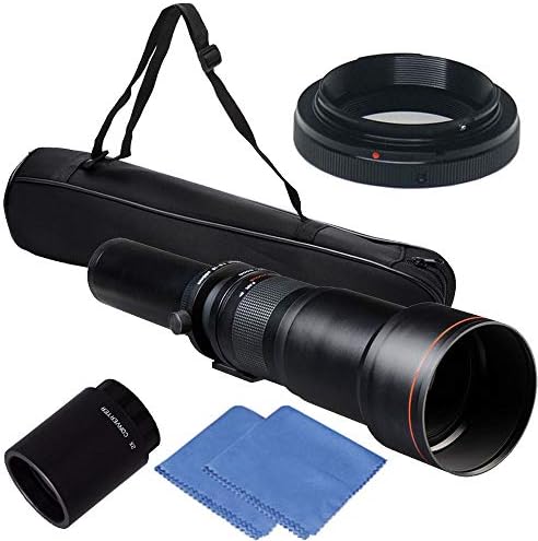 Obiectiv cu zoom teleobiectiv de înaltă definiție de 650-2600 mm pentru camerele digitale SLR Canon EOS 7D, 6D, 5D, 1DX, 70D,