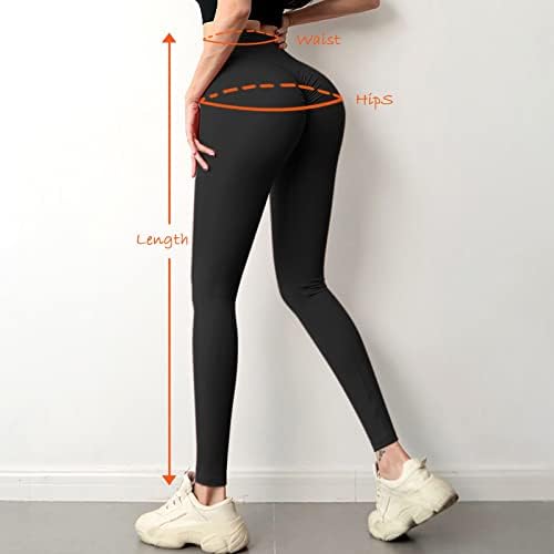 Pantaloni de Yoga pentru femei inima strâmt sport piersic imprimate talie bumbac pantaloni de Yoga cu buzunare pentru femei