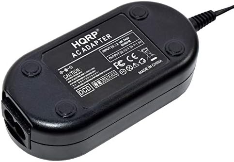 Adaptor de putere HQRP Kit AC și cuplaj DC Compatibil cu canon ACK-DC10 / ACKDC10 PowerShot ELPH 100 HS, ELPH 300 HS, ELPH