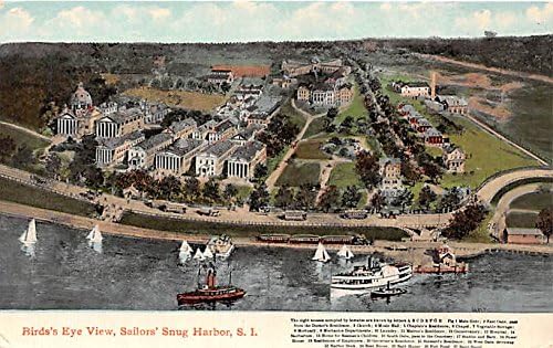 Marinarii Snug Harbour, S.I., New York Postcard
