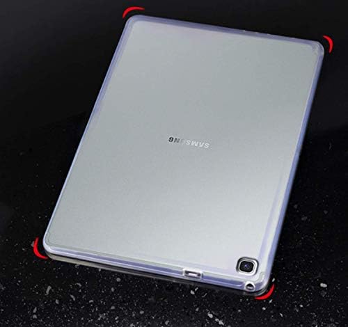 Icovercase Samsung Galaxy Tab A 10,1 inch T510/T515, carcasă TPU transparentă mată ușoară, carcasă din spate, pentru Samsung