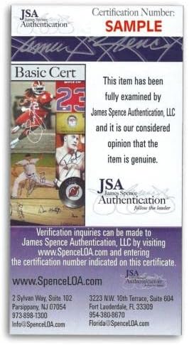 Johnny Unitas semnat autografat Jumbo Topps Card Colts JSA MM49857 - Carduri de fotbal autografate NFL