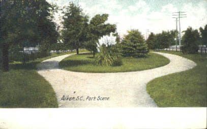 Aiken, Cartea poștală din Carolina de Sud
