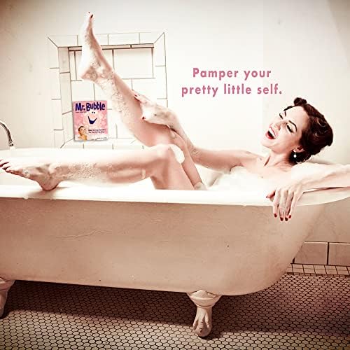 Mr. Bubble Retro pulbere baie cu bule original Bubblegum parfum bule mari de lungă durată 10 oz | 2 Pachet
