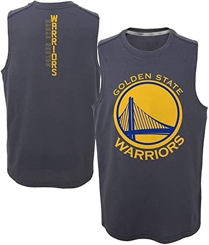 OutStuff NBA Youth Boys Golden State Warriors Ultra Muscle Tank Top