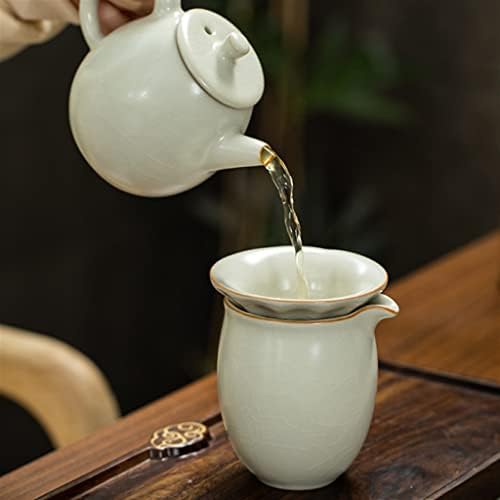 Cxdtbh ceai ceai ceai set de ceai gospodărie set ceai de ceai de ceai de fabricare a kung fu caciul de acoperire