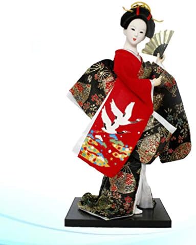 Stobok Geisha Doll Ornamente Miscane Artuetă rășină japoneză Creative Fantară Etnică Figurină pentru magazine pentru casă Biroul