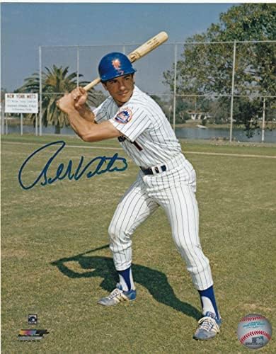 Bobby Valentine New York Mets Action Semnat 8x10 - Fotografii MLB autografate