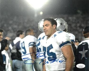 Tony Casillas a semnat Dallas Cowboys 8x10 Foto 75 2X SB Champs- JSA martor WIT192461 - Fotografii autografate NFL