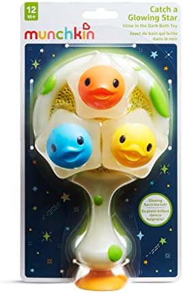 Munchkin® Catch A Glowing Star ™ Glow in the Dark Scoop and Toss Baby and Toddler Bath Toy