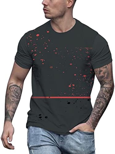 Cămăși pentru bărbați, F_Gotal pentru bărbați 3D model tipărit tricouri cu mânecă scurtă cu mânecă modă colorat colorat pentru